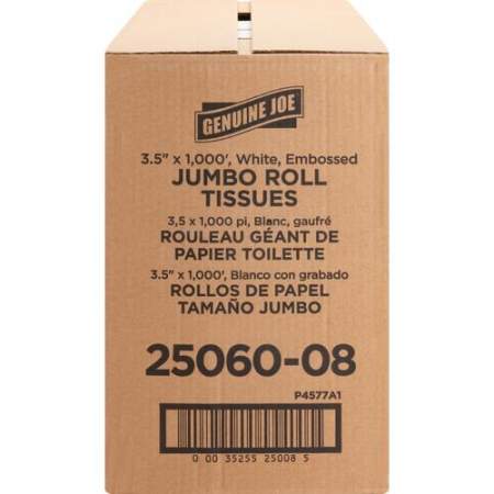 Genuine Joe Jumbo Dispenser Roll Bath Tissue (2506008)