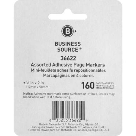 Business Source Removable Page Markers (36622)