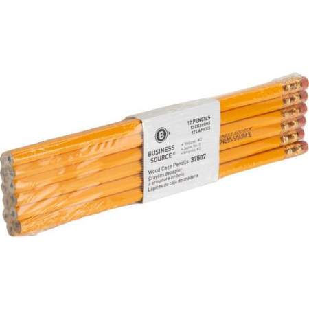 Business Source Woodcase No. 2 Pencils (37507)