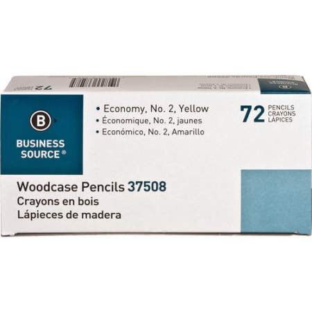 Business Source Woodcase No. 2 Pencils (37508)
