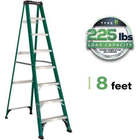 Louisville Ladders Fiberglass Standard Step Ladder (FS4008)