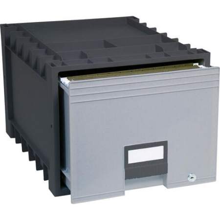 Storex Black/Gray Heavy-duty Archive Drawer (61178U01C)