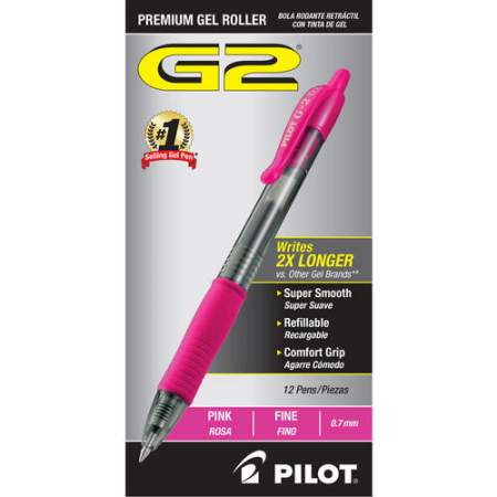 Pilot G2 -7 Retractable Gel Roller Pens (31174)