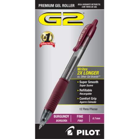 Pilot G2 -7 Retractable Gel Roller Pens (31247)
