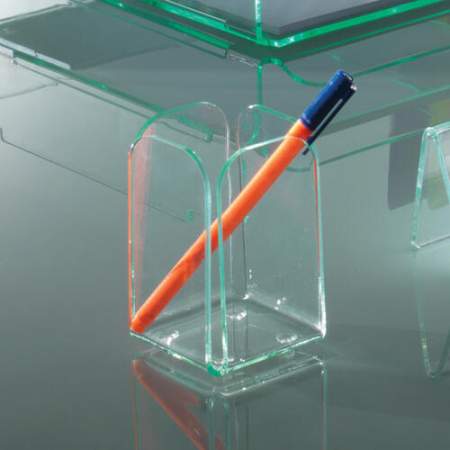 Lorell Acrylic Desktop Pencil Cup (80656)