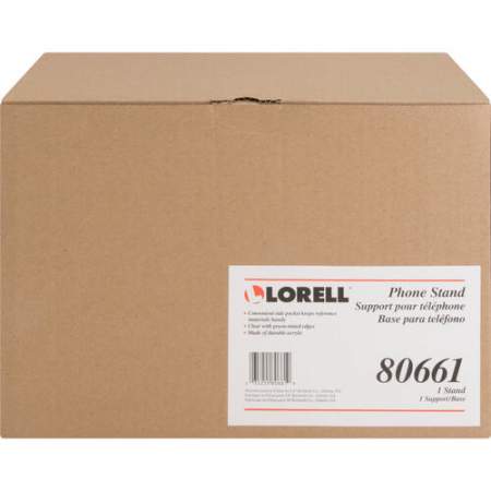 Lorell Acrylic Phone Stand (80661)