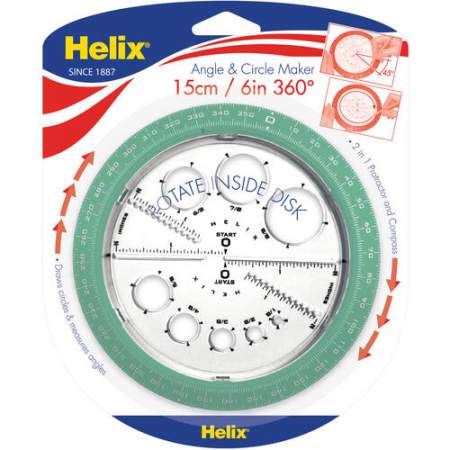 Helix Angle and Circle Protractor (36002)