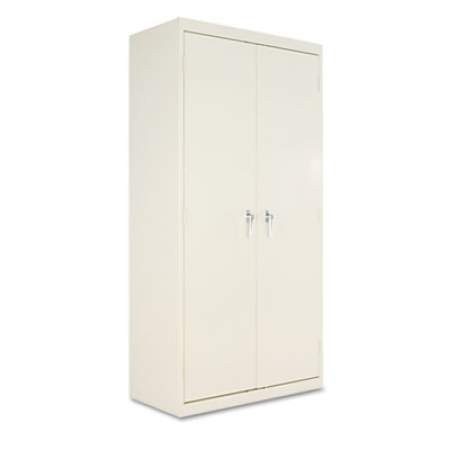 Alera Assembled 72" High Heavy-Duty Welded Storage Cabinet, Four Adjustable Shelves, 36w x 18d, Putty (CM7218PY)