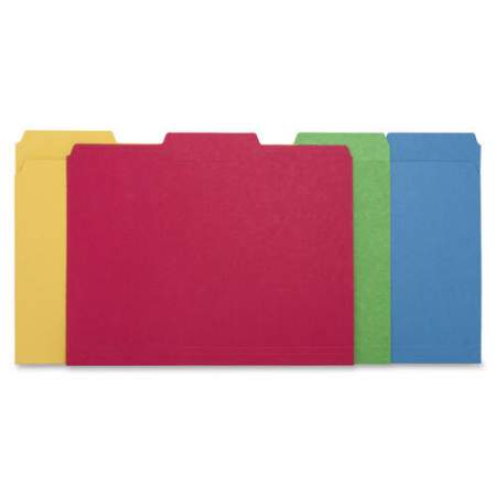 Business Source 1/3 Tab Cut Letter Recycled Top Tab File Folder (16517)