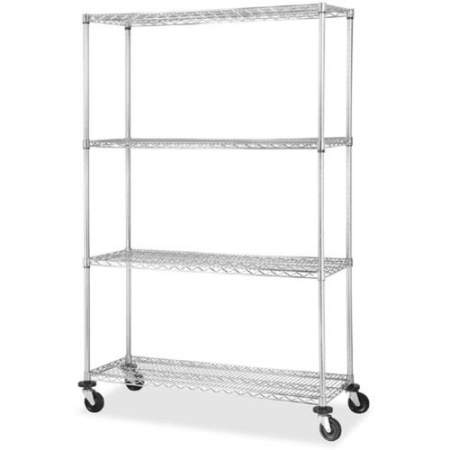 Lorell Industrial Wire Shelving Add-on Unit (84182)