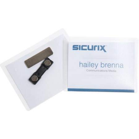 SICURIX Magnetic Style Name Badge (67665)