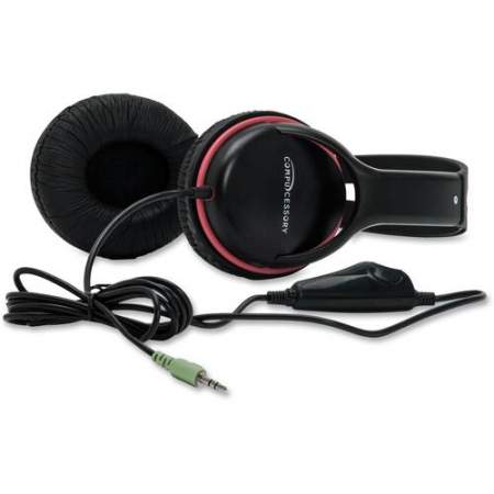 Compucessory Stereo Headset with Volume Control (15153)