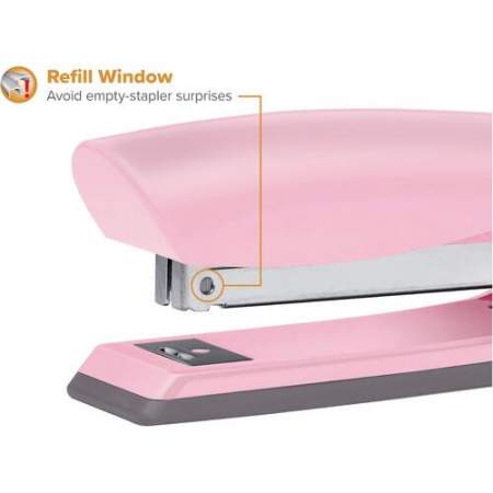 Bostitch Velvet Pink No-Jam Stapler Plus Pack (B326PPVLTPNK)
