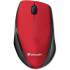 Verbatim Wireless Notebook Multi-Trac Blue LED Mouse - Red (97995)