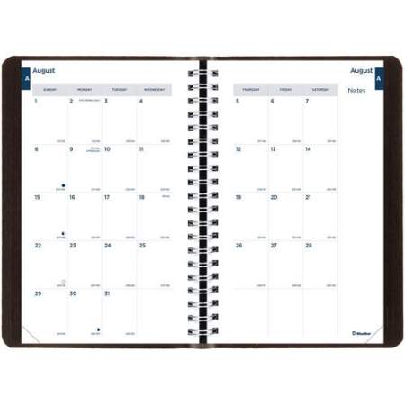 Blueline Academic Daily Appointment Book / Monthly Planner (CA201BLK)