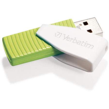 Verbatim 32GB Swivel USB Flash Drive - Eucalyptus Green (49815)