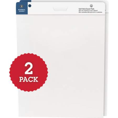 Business Source 25"x30" Self-stick Easel Pads (38591)
