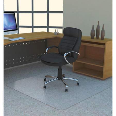 Lorell Polycarbonate Rectangular Studded Chairmats (69703)