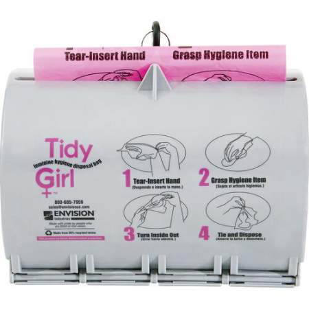 Stout by Envision by Envision by Envision Stout by Envision by Envision Tidy Girl Feminine Hygiene Bags Dispenser (TGUDP)