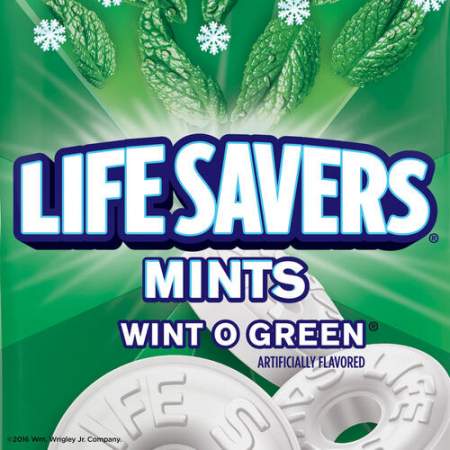 Wrigley's's's Wrigley's's Life Savers Mints Wint O Green Hard Candies (08504)