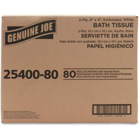 Genuine Joe 2-ply Standard Bath Tissue Rolls (2540080)