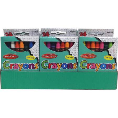 CLI Creative Arts 24 Crayon Display (42024ST)