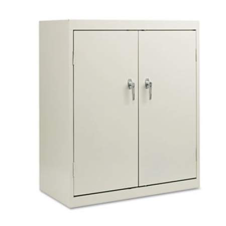 Alera Assembled 42" High Heavy-Duty Welded Storage Cabinet, Two Adjustable Shelves, 36w x 18d, Light Gray (CM4218LG)