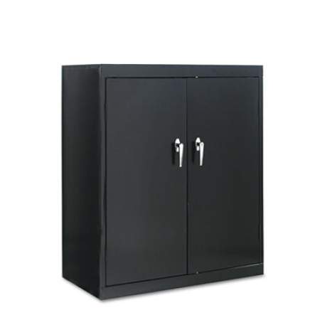 Alera Assembled 42" High Heavy-Duty Welded Storage Cabinet, Two Adjustable Shelves, 36w x 18d, Black (CM4218BK)