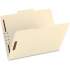 Smead WaterShed/CutLess 1/3 Tab Cut Letter Recycled Fastener Folder (14541)