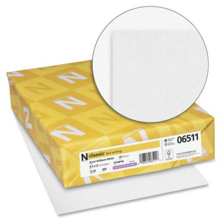 Classic Laid Inkjet, Laser Copy & Multipurpose Paper - White (01004)