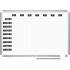 MasterVision Platinum Pure 1"x2" Grid Planning Board (CR0630830A)