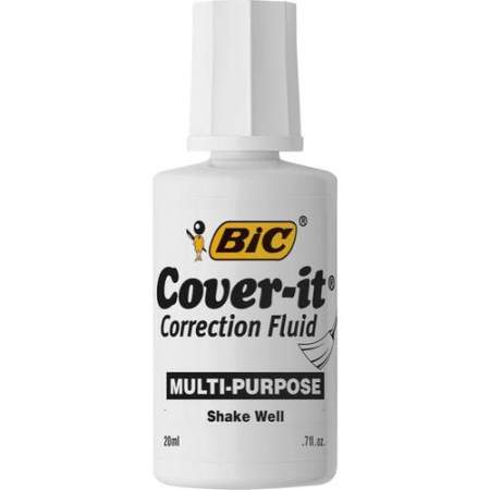 Wite-Out Cover-it Correction Fluid (WOC12WEDZ)