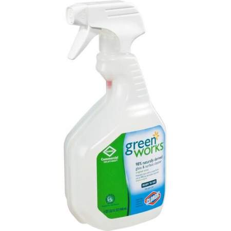 Clorox Commercial Solutions Green Works Glass & Surface Cleaner (00459CT)