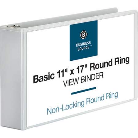 Business Source Tabloid-size Round Ring Reference Binder (45102)