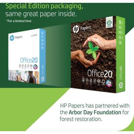 HP Office20 8.5x11 Copy & Multipurpose Paper - White (112101RM)