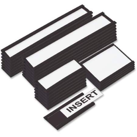MasterVision Black Magnetic Data Cards (FM2633)
