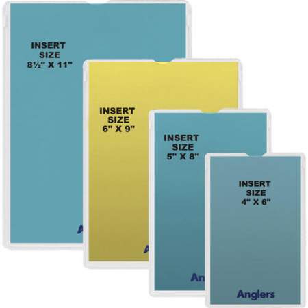Angler's Angler's Self-stick Crystal Clear Poly Envelopes (1456P50)