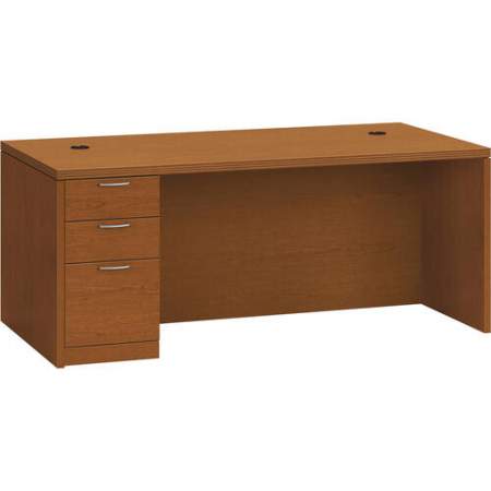 HON Valido Left Pedestal Desk, 72"W - 3-Drawer (115896LACHH)