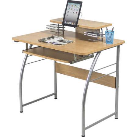 Lorell Upper Shelf Laminate Computer Desk (14337)