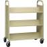 Lorell Double-sided Book Cart (49202)