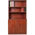 Lorell Essentials Series Cherry 2-door Storage Cabinet (69611)