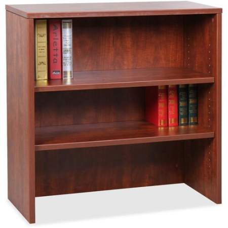 Lorell Essentials Cherry Laminate Stack-on Bookshelf (69613)