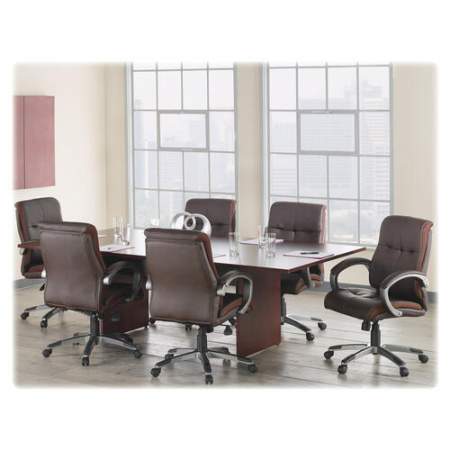 Lorell Essentials Series Mahogany Conference Table (87274)