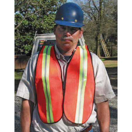 Crews Reflective Fluorescent Safety Vest (CRWV201R)