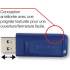 Verbatim 128GB USB Flash Drive - Blue (98659)