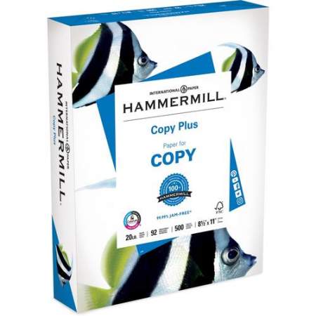 Hammermill Copy Plus 8.5x11 Copy & Multipurpose Paper - White (105007PL)