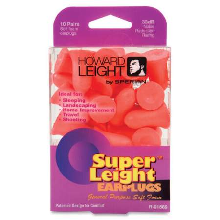 Howard Leight Single-use Foam Ear Plugs (R01669)
