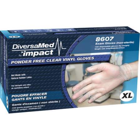DiversaMed Disposable Powder-free Medical Exam Gloves (8607XL)