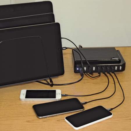 Tripp Lite 10-Port USB Charging Station Hub Tablet / Smartphone / iPad / Iphone 5V 21A 105W (U280010)