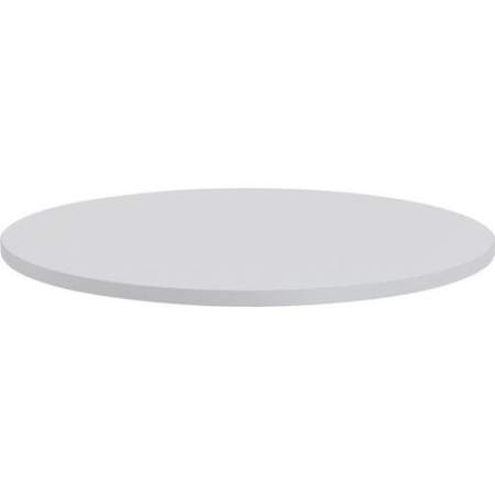 Lorell Round Invent Tabletop - Light Gray (62579)